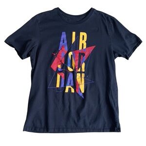 Men's 2015 Air Jordan 7 VII T-Shirt Stacked Large
